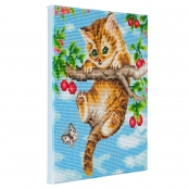 Tableau Strass Diamant Crystal Art Chaton 30cm