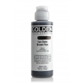 Peinture Acrylic FLUIDS Golden 119 ml Van Dyke Brown Hue S4