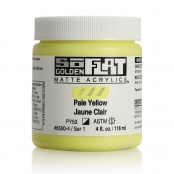 Peinture Acrylic SoFlat Golden 118 ml Jaune Clair S1