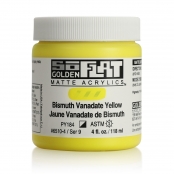 Peinture Acrylic SoFlat Golden 118 ml Jaune Vanadate de Bismuth S9