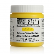 Peinture Acrylic SoFlat Golden 118 ml Jaune de Cadmium Moyen S7