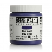 Peinture Acrylic SoFlat Golden 118 ml Bleu Violet S3