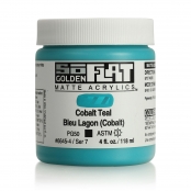 Peinture Acrylic SoFlat Golden 118 ml Bleu Lagon (Cobalt) S7