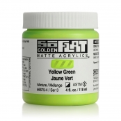 Peinture Acrylic SoFlat Golden 118 ml Jaune Vert S3