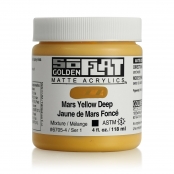 Peinture Acrylic SoFlat Golden 118 ml Jaune de Mars Foncé S1