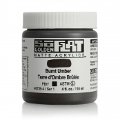 Peinture Acrylic SoFlat Golden 118 ml Terre d\'ombre Brûlée S1