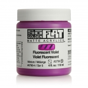 Peinture Acrylic SoFlat Golden 118 ml Violet Fluorescent S5