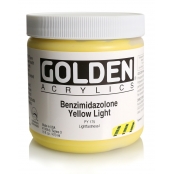 Peinture Acrylic HB Golden 473ml Jaune de benzimidazolone clair S3