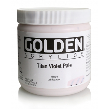 4-01573 - 738797014886 - Golden - Peinture Acrylic HB Golden 473ml Violet de titane pastel S1