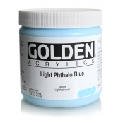 Peinture Acrylic HB Golden 473ml Bleu de phtalo pastel S1