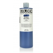 Peinture Acrylic FLUIDS Golden 473ml Bleu Ceruleum Fonce S9