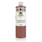 Peinture Acrylic FLUIDS Golden 473 ml Cuivre Irisdescent fin S7