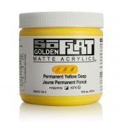 Peinture Acrylic SoFlat Golden 473ml Jaune Permanent Foncé S6