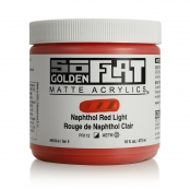 Peinture Acrylic SoFlat Golden 473ml Rouge de Naphtol Clair S5