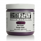 Peinture Acrylic SoFlat Golden 473ml Rouge Violet S3