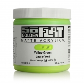 Peinture Acrylic SoFlat Golden 473ml Jaune Vert S3