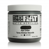 Peinture Acrylic SoFlat Golden 473 ml Terre d'ombre Naturelle S1