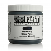 Peinture Acrylic SoFlat Golden 473ml Gris de Payne S2