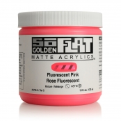 Peinture Acrylic SoFlat Golden 473ml Rose Fluorescent S5