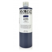 Peinture Acrylic FLUIDS Golden 473ml Teinte Bleu Prusse S4