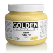 Peinture Acrylic HB Golden 946 ml Jaune Naples S2