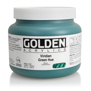 9-01469 - 738797146976 - Golden - Peinture Acrylic HB Golden 946 ml Vert Emeraude S1