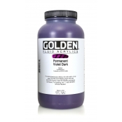 Peinture Acrylic FLUIDS Golden 946 ml Violet Permanent Fonce S7