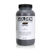 Peinture Acrylic FLUIDS Golden 946 ml Terre Ombre Naturelle S1