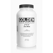 Peinture Acrylic FLUIDS Golden 946 ml Blanc de Zinc S1