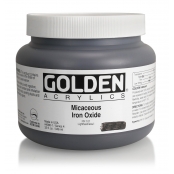 Peinture Acrylic HB Golden 946 ml Oxyde Fer Micace S4