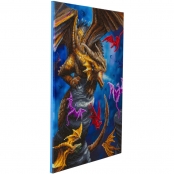 Tableau Broderie Diamant Crystal Art 40x50cm Anne Stokes Dragons