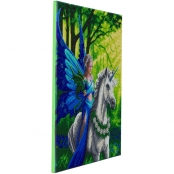 Tableau Broderie Diamant Crystal Art 40x50cm Anne Stokes Balade