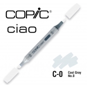 Marqueur à l'alcool Copic Ciao C0 Cool Gray No.0