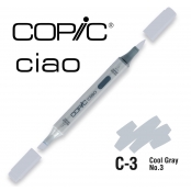 Marqueur à l'alcool Copic Ciao C3 Cool Gray No.3