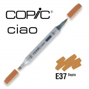 Marqueur à l\'alcool Copic Ciao E37 Sepia