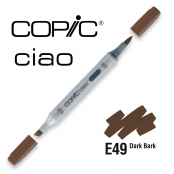 Marqueur à l'alcool Copic Ciao E49 Dark Bark