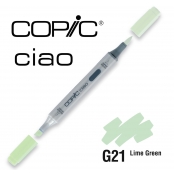 Marqueur à l'alcool Copic Ciao G21 Lime Green