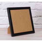 Cadre photo Broderie Diamant Crystal Art Noir