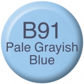Recharge Encre marqueur Copic Ink B91 Pale Grayish Blue