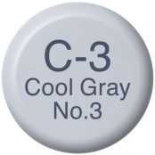 Recharge Encre marqueur Copic Ink C3 Cool Gray 3