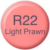 Recharge Encre marqueur Copic Ink R22 Light Prawn