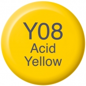Recharge Encre marqueur Copic Ink Y08 Acid Yellow