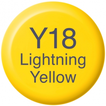 CIY18 - 4511338058244 - Copic - Recharge Encre marqueur Copic Ink Y18 Lightning Yellow - 2
