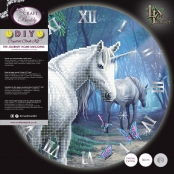 Kit horloge broderie diamant Licornes