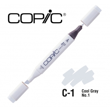 CMC1 - 4511338000021 - Copic - Marqueur à l\'alcool Copic Marker C1 Cool Gray No.1