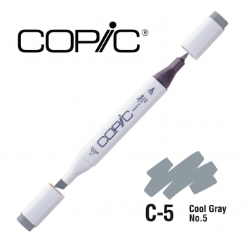CMC5 - 4511338000069 - Copic - Marqueur à l'alcool Copic Marker C5 Cool Gray No.5