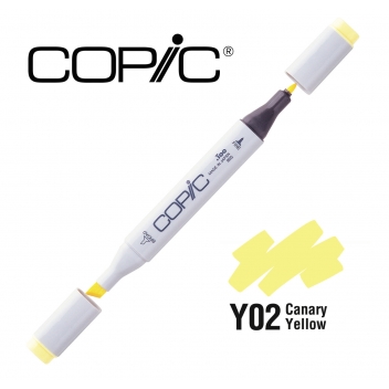 CMY02 - 4511338001738 - Copic - Marqueur à l'alcool Copic Marker Y02 Canary Yellow