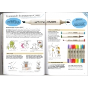 Livre : La mise en couleur avec les marqueurs COPIC