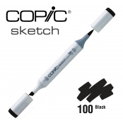 Marqueur à l\'alcool Copic Sketch 100 Black