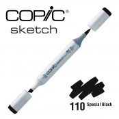 Marqueur à l'alcool Copic Sketch 110 Special Black